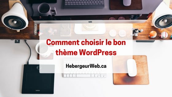 Choisir le bon thème WordPress