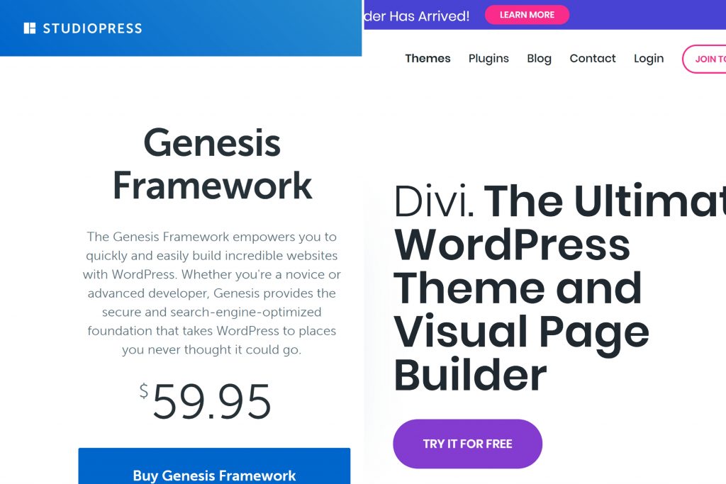 Genesis vs Divi